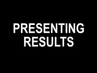 Presenting Statistical Hypotheses and T-test Results