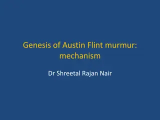 Austin Flint Murmur Mechanism