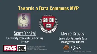 Advancing Research Data Services for Improved Data Commons