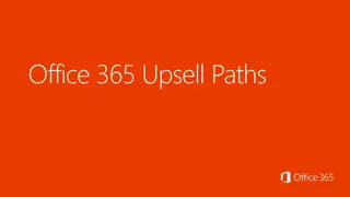 Office 365 Upsell Paths - Boost Your Business Efficiency
