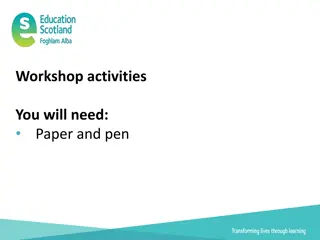 Improving Success Criteria in Educational Workshops