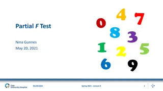 Partial F Test