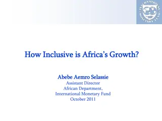 How Inclusive is Africa’s Growth