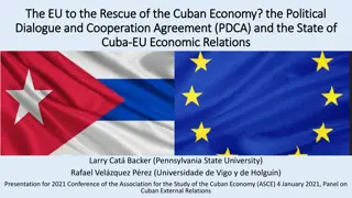 The EU's Role in Cuban Economy: A Political Dialogue Overview