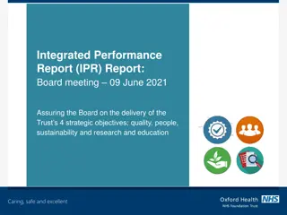 Assuring Trust's Strategic Objectives Delivery in Board Meeting