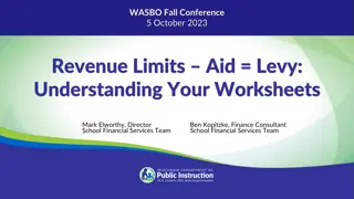 Fall Conference Revenue Limits and Aid Insights