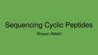 Sequencing Cyclic Peptides by Shayan Abtahi
