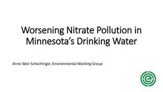 Worsening Nitrate Pollution in Minnesota's Drinking Water