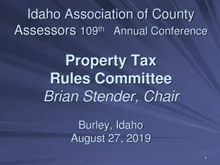 Overview of Idaho Administrative Rules