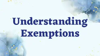 Property Tax Exemptions in Texas