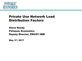 Private Use Network Load Distribution Factors - Mechanics and Challenges