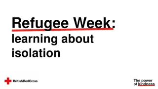 Refugee Week: Learning about Isolation