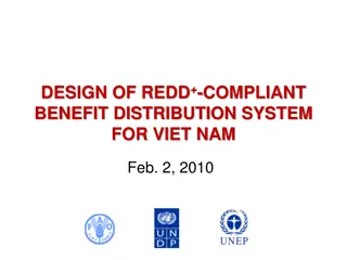 Design of REDD+-Compliant Benefit Distribution System for Vietnam