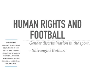 Gender Discrimination in Football: FIFA's Commitment to Human Rights