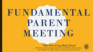 FUNDAMENTAL  PARENT  MEETING