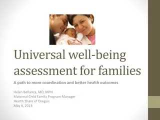 Universal Well-being Assessment for Families: Addressing Maternity Care Challenges