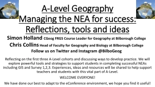 Effective Strategies for A-Level Geography NEA Success