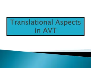 Challenges in AV Translation: Acronyms and Equivalence Strategies