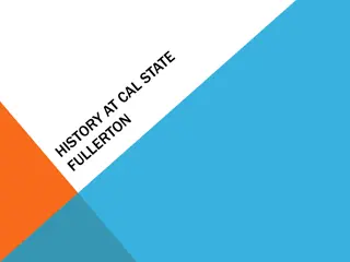 Diverse History Courses Offered