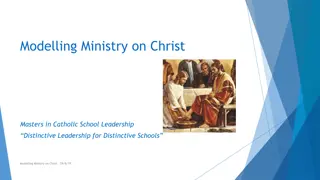 Modelling Ministry on Christ