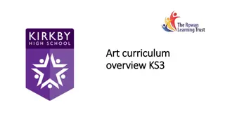Art Curriculum Overview for Key Stage 3