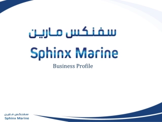 Sphinx Marine - Offshore Marine Company in UAE