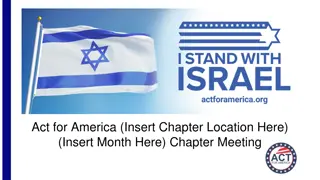 Stand with Israel Campaign - Supporting ACT For America