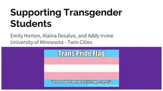 Supporting Transgender Students