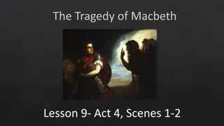 Analyzing Macbeth's Accusation Towards Macduff
