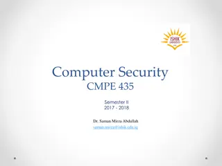 Computer Security