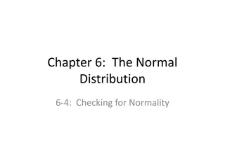 Checking for Normality in Data Analysis