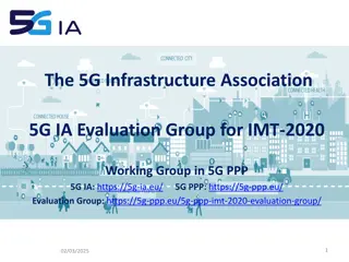 The 5G Infrastructure Association 5G IA Evaluation Group for IMT-2020