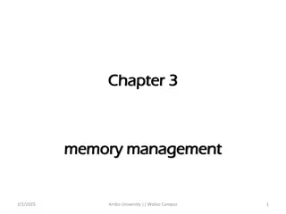 Memory Management in Computing