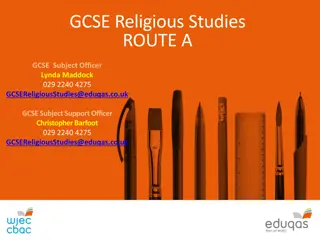 GCSE Religious Studies