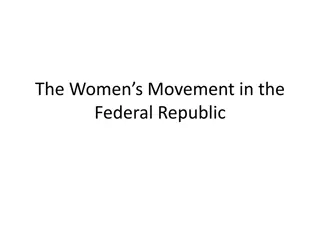The Women's Movement in the Federal Republic