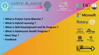 Project Carte-Blanche: Transforming Education for the Knowledge Age
