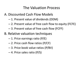 Valuation Techniques in Finance