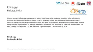 ONergy: Sustainable Solar Solutions for Underserved Communities