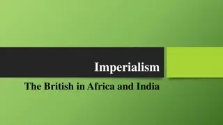 Imperialism: British Influence in Egypt and India
