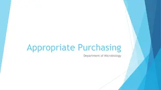 Lab Purchasing Guidelines