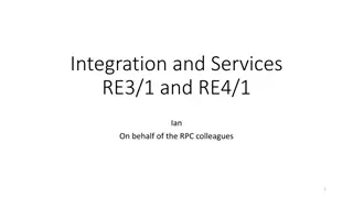 Insights on Integration and Services for RPC Chambers