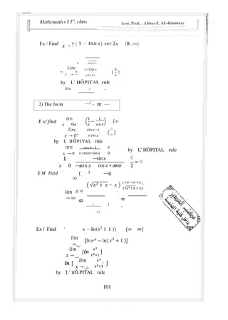 Mathematics Fundamentals - Matrices and Determinants