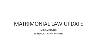 Matrimonial Law Update: Treatment of Post-Separation Assets