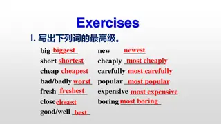 Mastering Comparative and Superlative Forms in English