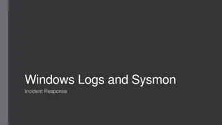 Windows Logs and Incident Response