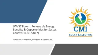 Renewable Energy Benefits in Sussex County