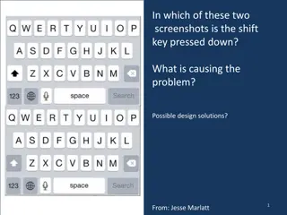 Problems with Shift Key in Screenshots