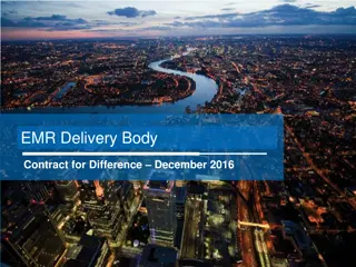 EMR Delivery Body Overview