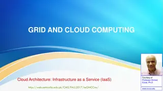 Cloud Computing Infrastructure: IaaS Overview