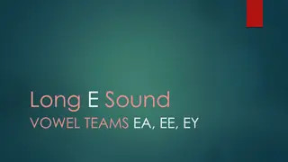 Mastering Long E Vowel Teams